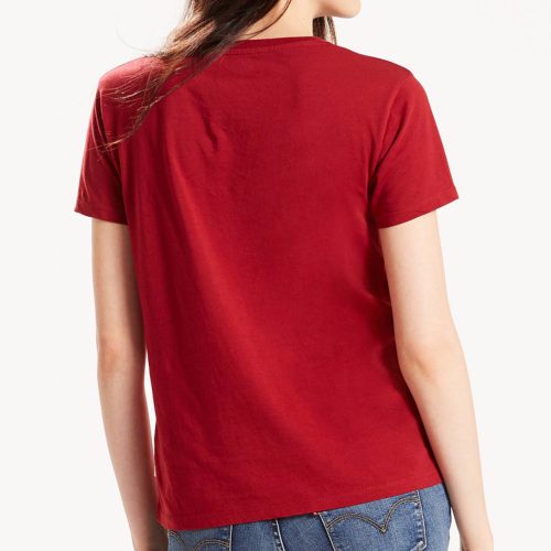 Tee shirt levis rouge femme on sale