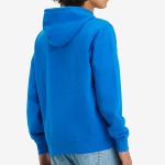 Sweat Levis homme bleu logo rouge