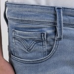 Jeans Replay homme anbass bleu clair