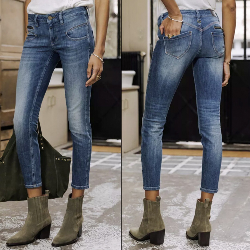 femme Pacific Porter slim Jeans Freeman T Alexa cropped