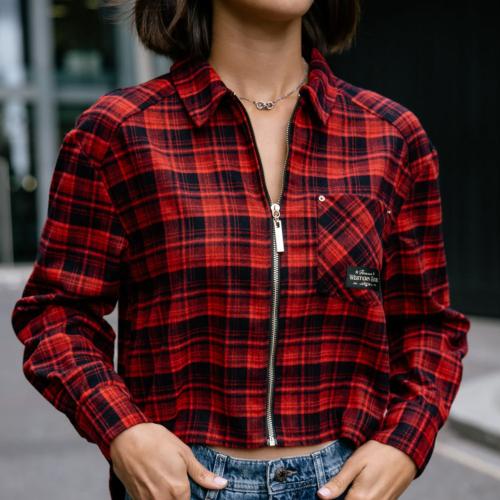 Veste Surchemise femme Freeman T Porter Chiky Check