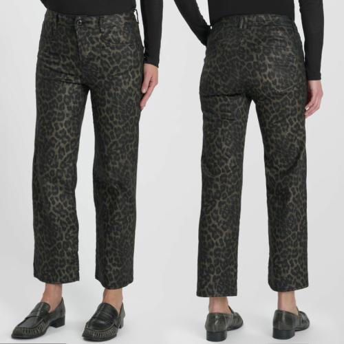 Jeans motif léopard Le Temps des Cerises Pulp 24C