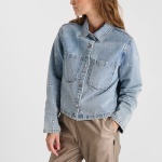 Veste en jeans femme Le Temps des Cerises Apolo