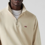 Sweat col montant zippé Levis ® beige