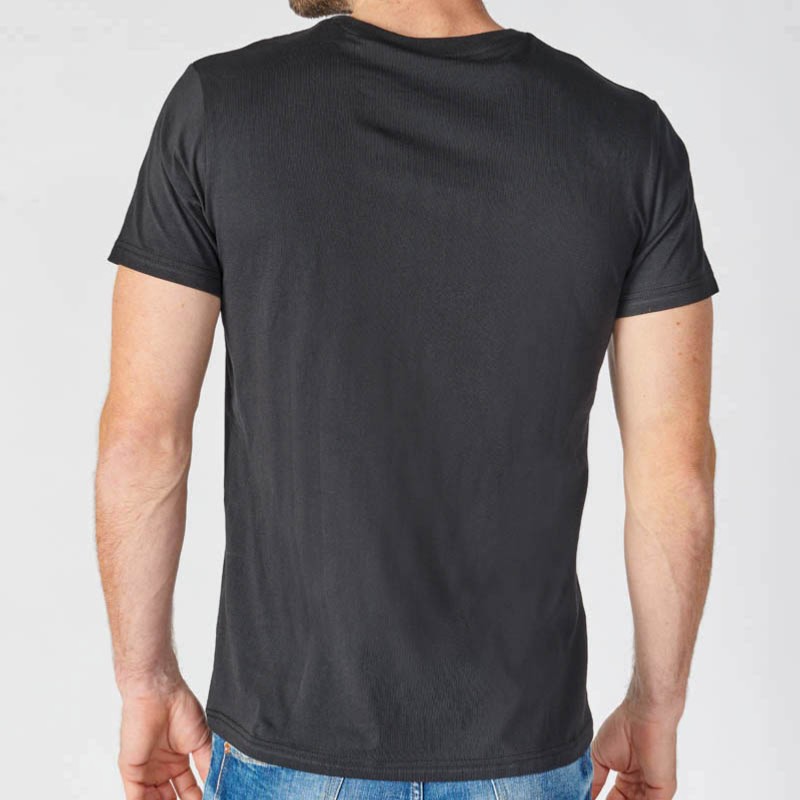 T Shirt Le noir homme Paia avec poche cerises des Temps