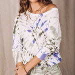 Pull femme Freeman T Porter Tomily Snail Tie and Dye