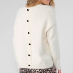 Pull femme Le Temps des Cerises Daisy blanc