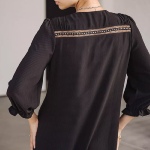 Robe Freeman T Porter Juna voile noire