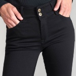 Jean taille haute Le Temps des Cerises Ultra Pulp High Slim noir