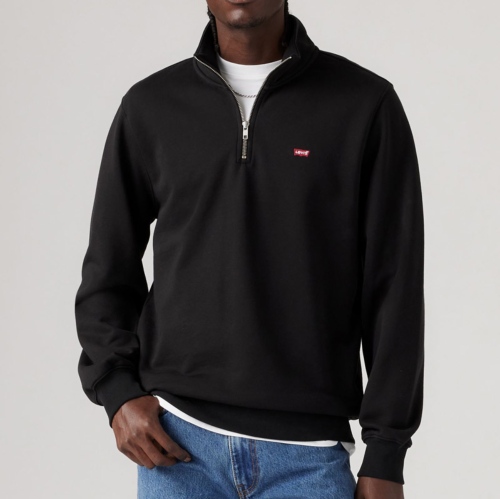 Sweat col montant zippé Levis ® noir