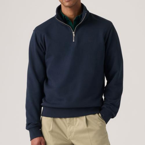 Sweat col montant zippé Levis ® bleu marine