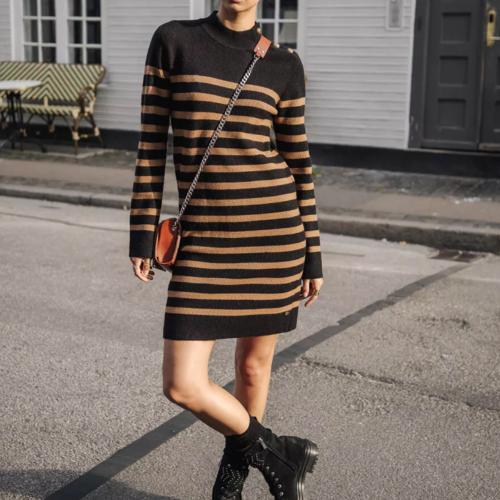 Robe pull Freeman T Porter Reliane Stripes